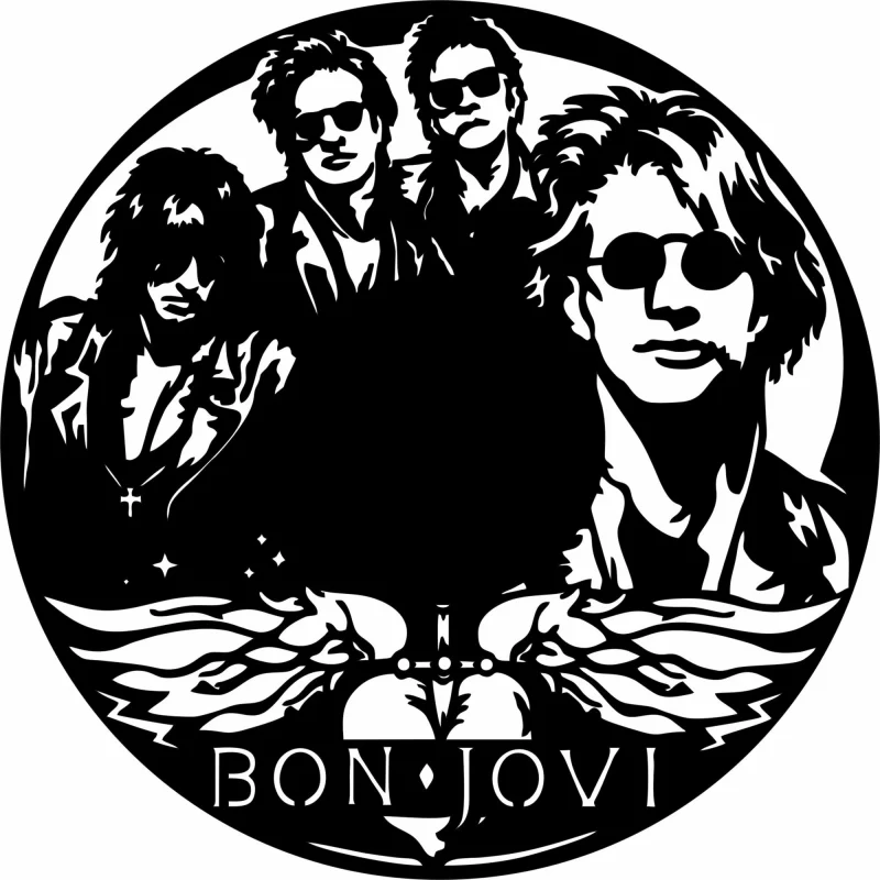 Bon Jovi — американская рок-группа из Нью-Джерси. Жанры: хард-рок, глэм-метал, хеви-метал, софт-рок, поп-рок, арена-рок